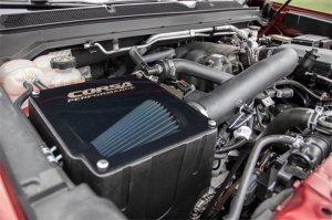 Chevrolet Colorado Performance Air Intake - CORSA Performance - MaxFlow 5 Oiled Filter Closed Box - Smoked Acrylic - `17-`22 Chevrolet Colorado Performance Air Intake - CORSA Performance - MaxFlow 5 Oiled Filter Closed Box - Smoked Acrylic - `17-`22